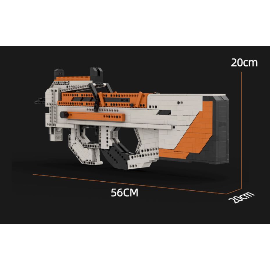 Đồ Chơi Lắp Ráp Lego Mô Hình P90 Asiimov Csgo