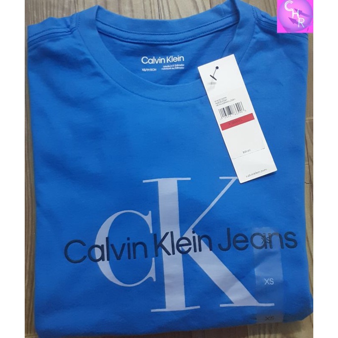 Áo thun nam xách tay Mỹ Calvin Klein size XS