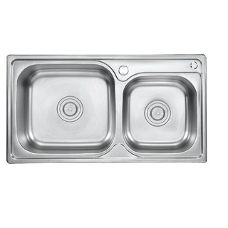 CHẬU INOX 2 HỐ EUROLIFE EL-C7843