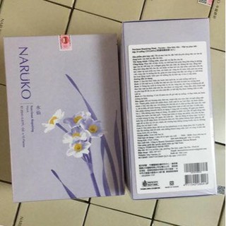 Mặt nạ Naruko – Hoa thủy tiên (Đài loan) – Mặt nạ tế bào gốc thực vật DNA phục hồi, hộp 10 miếng
