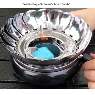 Bếp cồn du lịch cắm trại gấp gọn BC2
