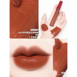 Son Kem Giorgio Armani Lip Maestro 208 Venetian Red Nâu Caramen