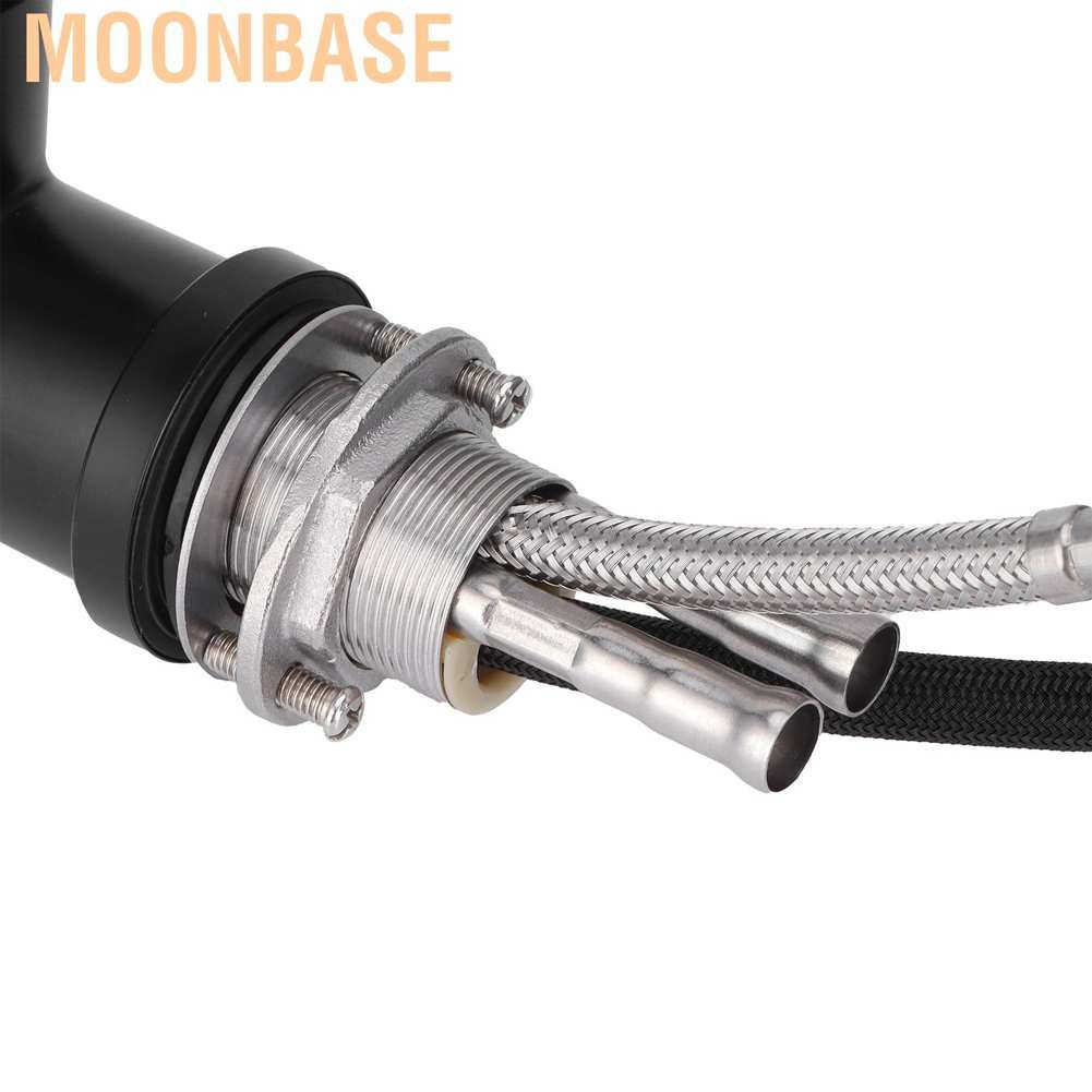 Vòi Nước Moonbase G3 / 8 Màu Đen Kéo Dài Lạnh Tiện Dụng Cho Nhà Bếp / Phòng Tắm