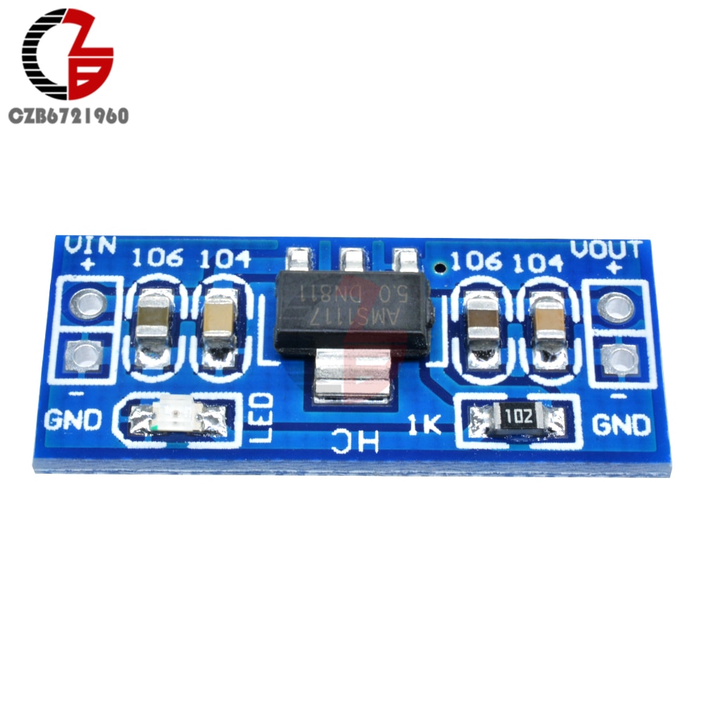 LM1117 AMS1117 DC-DC 6V-12V to 5V Step Down Power Converter Supply Module Voltage Converter Supply for Arduino Raspberry Pi | WebRaoVat - webraovat.net.vn