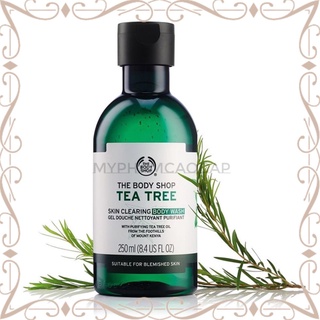 Sữa tắm làm giảm mụn lưng tea tree the body shop -ᴹʸᴾʰᵃᵐᶜᵃᵒᶜᵃᵖ-