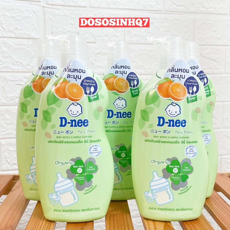 NƯỚC RỬA BÌNH SỮA DNEE ORGANIC 620ML - Hàng chính hãng