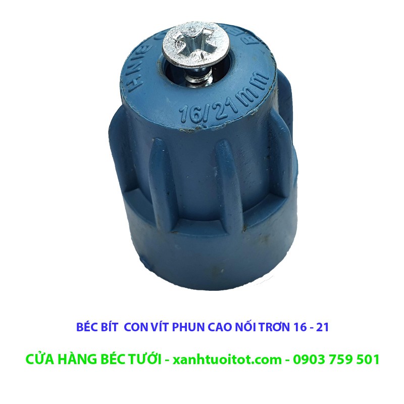 Bộ 10 cái BÉC BÍT CON VÍT NỐI TRƠN PHI 21 PVC