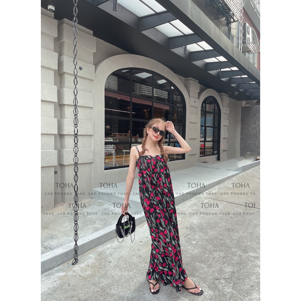 Jum Hoa 2 Dây - Đen