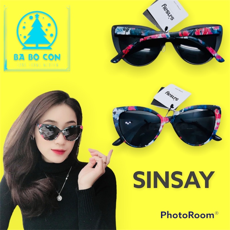 (Sale) Kính Sinsay chuẩn Auth, có mail mua hàng của hãng