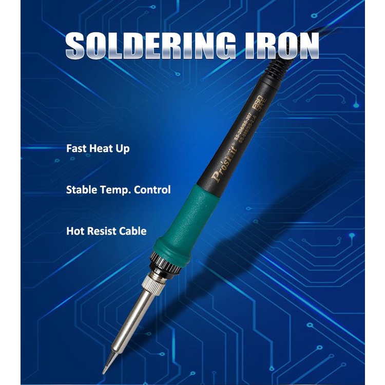 Máy hàn khò chỉnh nhiệt Pro'skit SS-989B / Máy hàn khò Proskit