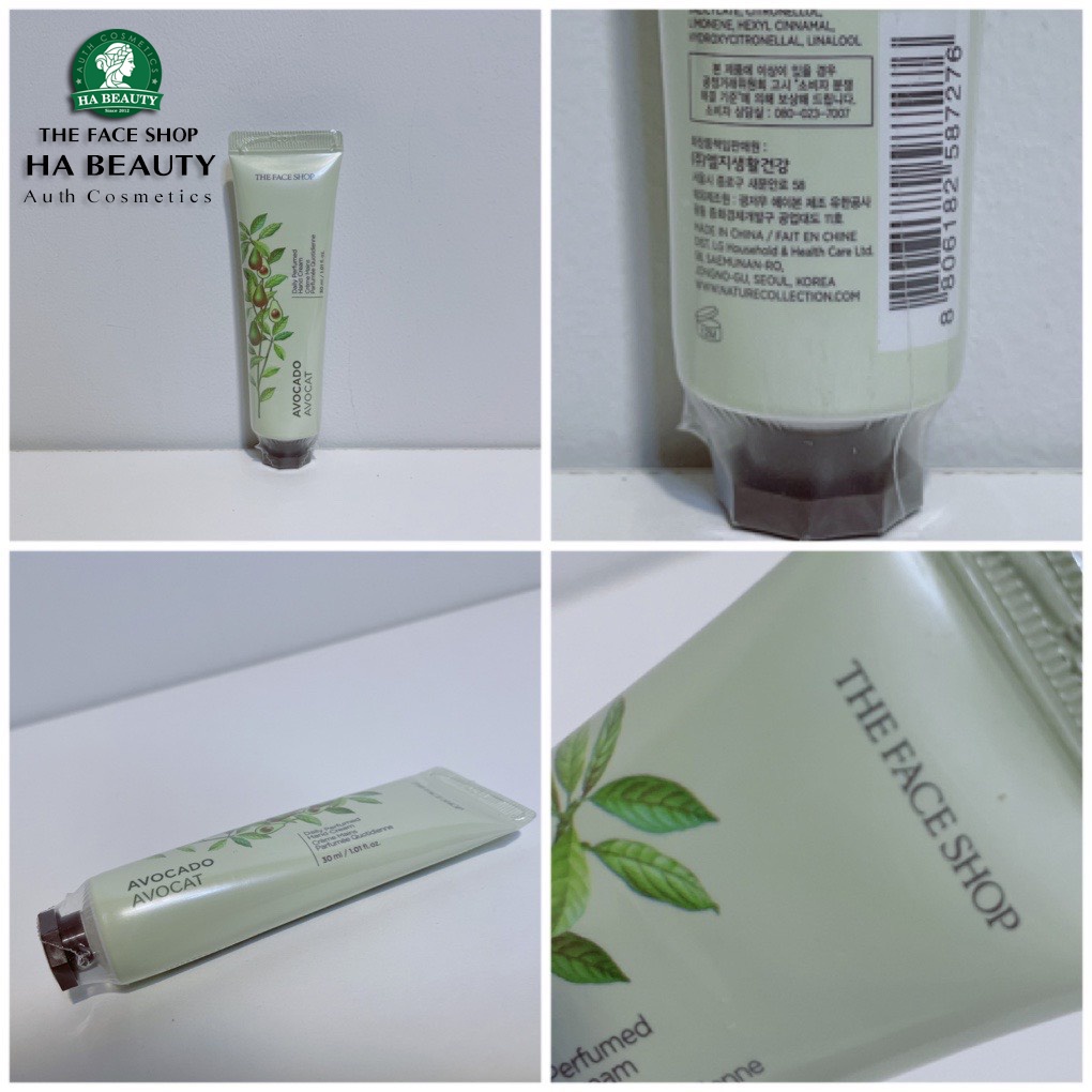 Kem dưỡng da tay cung cấp ẩm hương nước hoa thơm dịu The Face Shop Daily Perfume Hand Cream 30ml