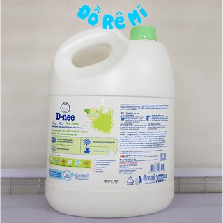 Nước giặt xả Dnee 3000ml Thái Lan