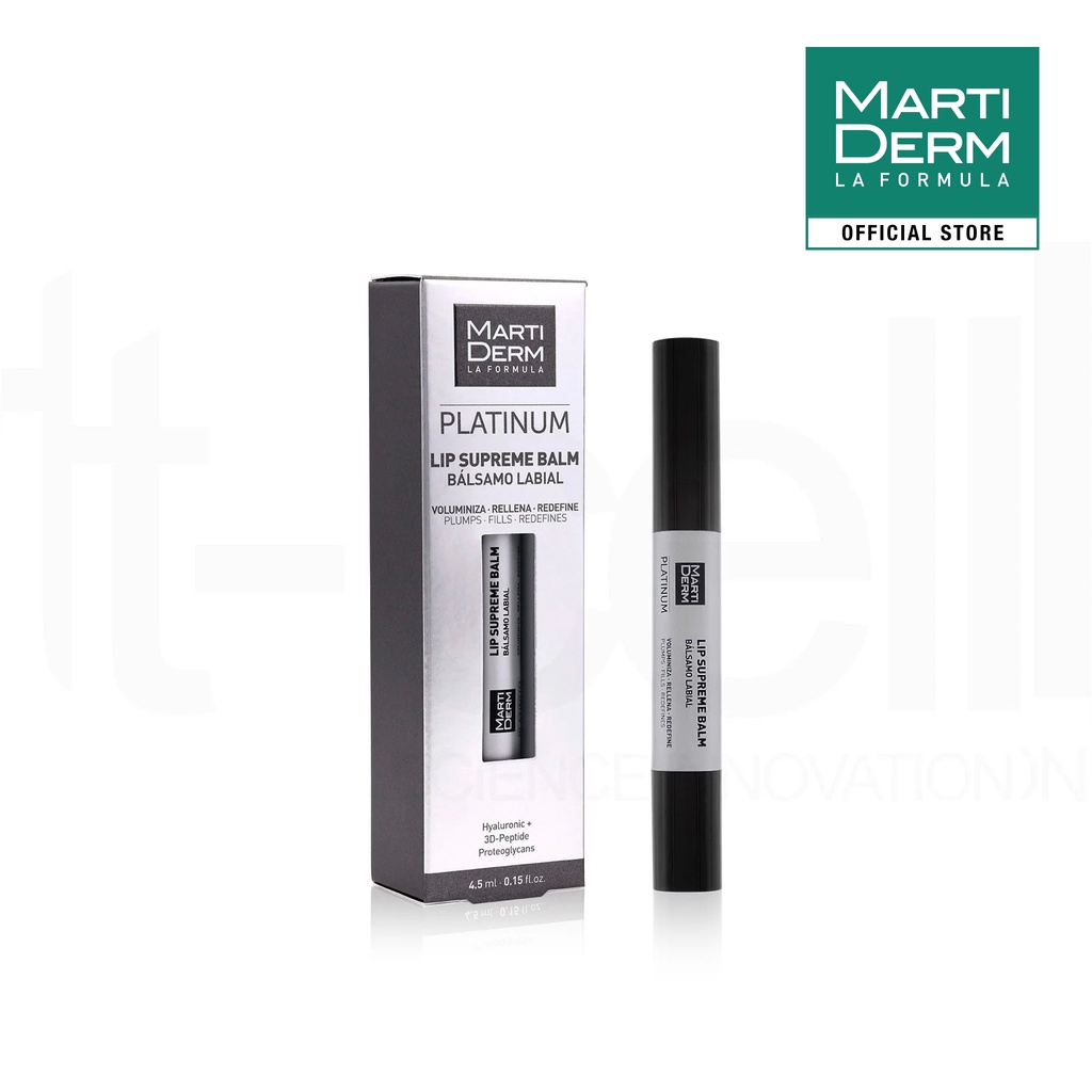 Son Dưỡng MartiDerm Platinum Lip Supreme Balm Làm Mềm, Căng Mọng Môi 4.5ml