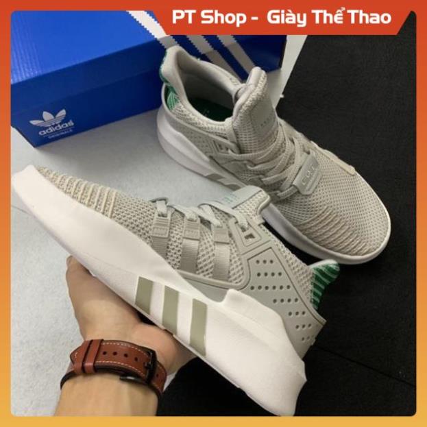 [Freeship+ Hàng Sịn Sò] Giầy EQT Xám Xanh Lá, Giày Sneaker thể thao nam nữ ghi trắng siêu đẹp full phụ kiện
