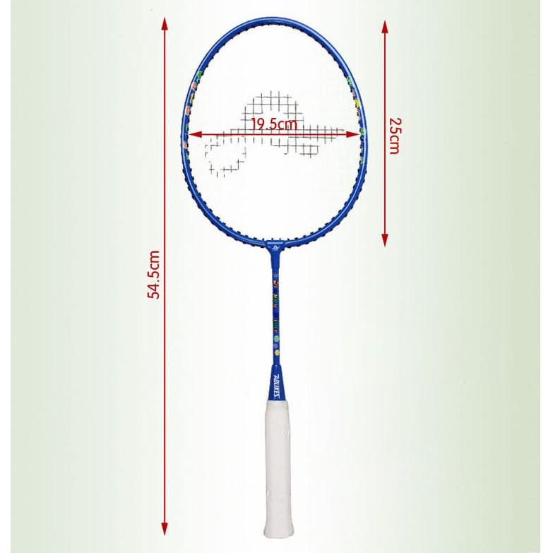 Bộ vợt cầu lông trẻ em AOLIKES A-8123 hợp kim nhôm siêu nhẹ cao cấp