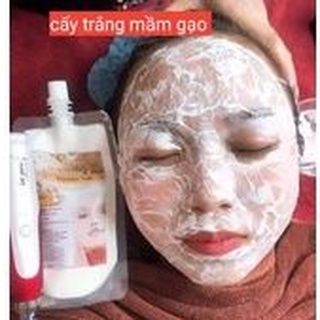 Mặt nạ cấy trắng mầm gạo handmade trắng da/mờ sạm nám