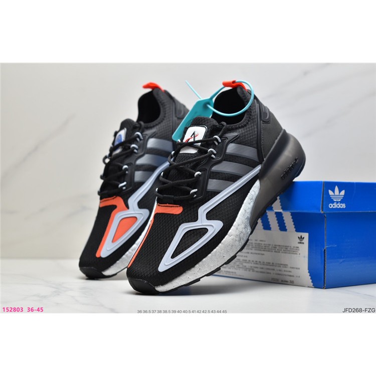 Giày thể thao nam Adidas ZX 2K Boost 'Black Halo Silver' FY5724