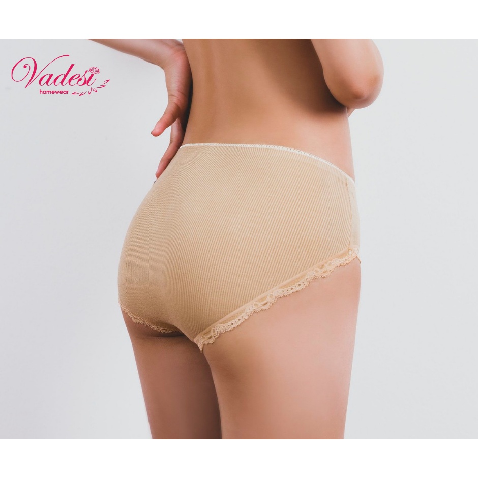NEW ARRIVAL Quần Lót Nữ Thun Cotton Cao Cấp Kháng Khuẩn Không Đường May Chống Cuộn Ngược Không Lộ Mềm Mại - VADESI