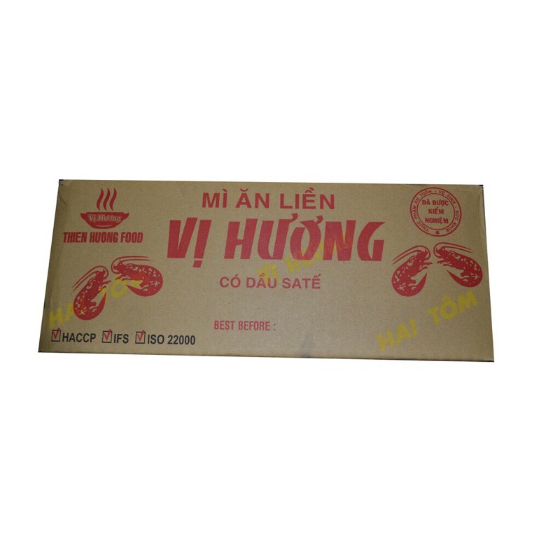 Mì Vị Hương sa tế gói giấy thùng 30 gói | BigBuy360 - bigbuy360.vn