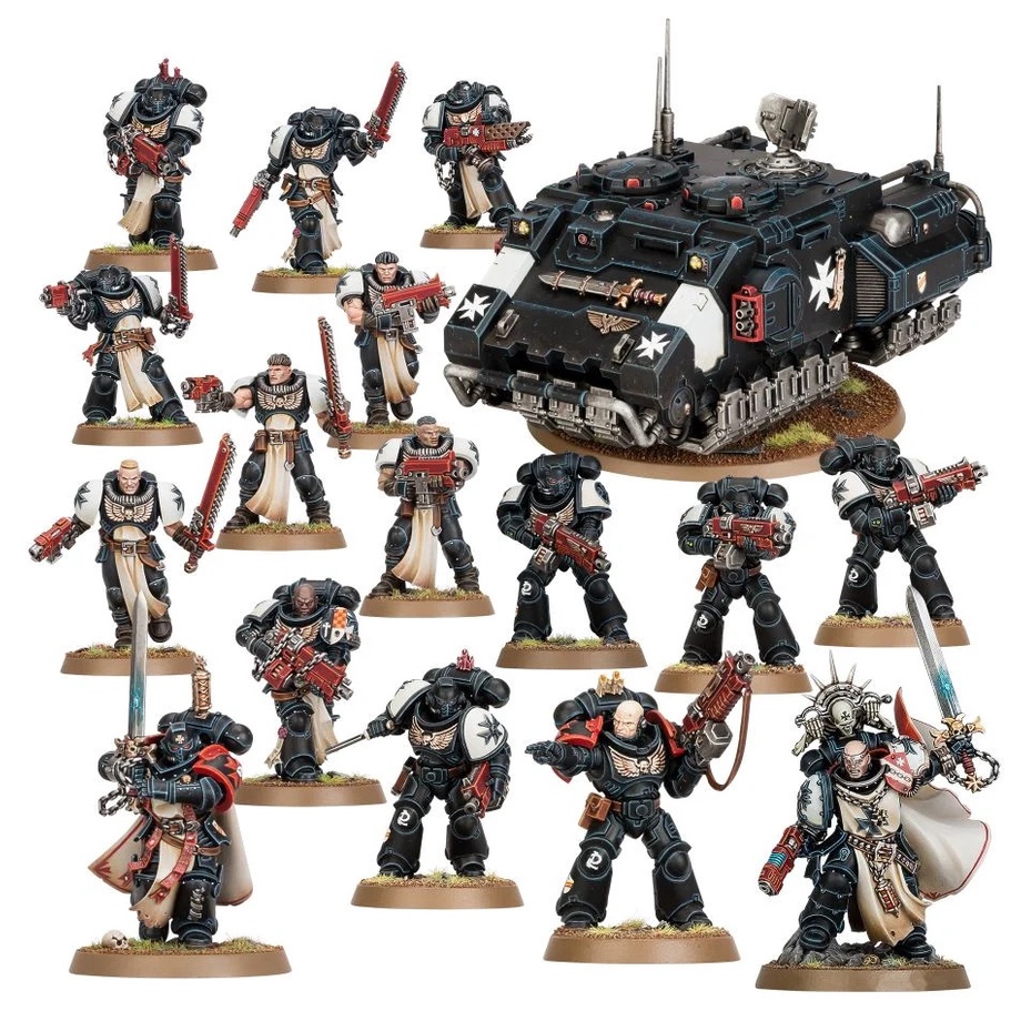 Mô hình nhân vật Warhammer 40k Combat Patrol: Black Templars