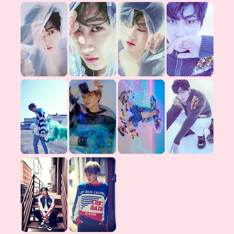 Set 10 Thẻ Dán Hình Super Junior KPOP