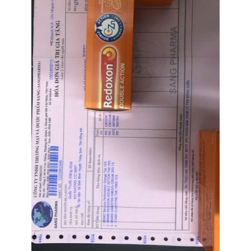 (6/2023) Viên sủi vitamin Redoxon 10 viên/tub | BigBuy360 - bigbuy360.vn