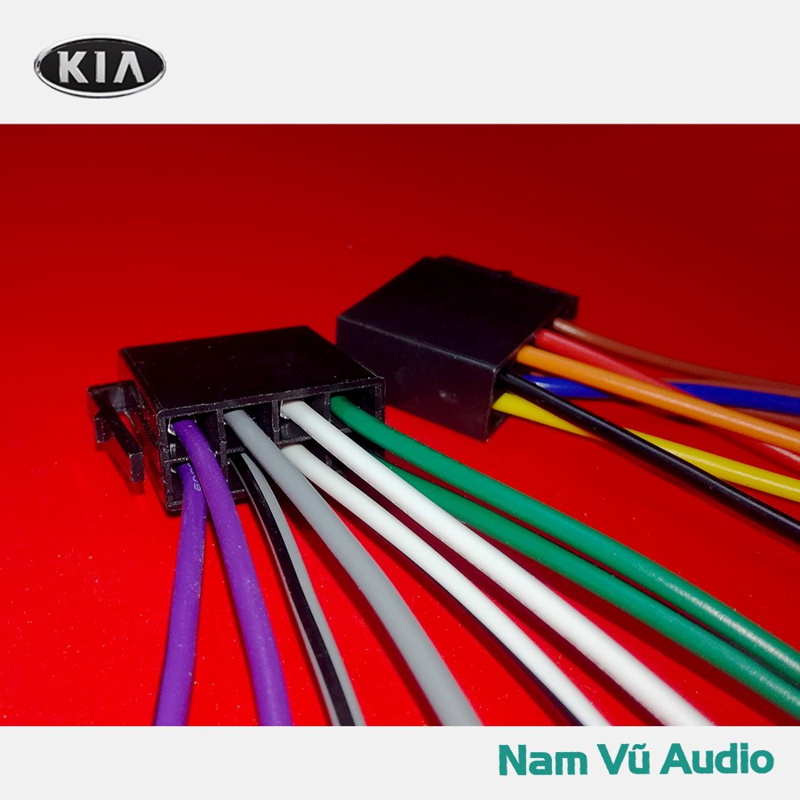 Dây cáp - Jack âm thanh CD ô tô KIA - VOLKSWAGEN PHILLIPS