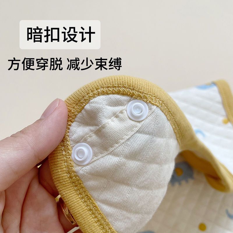 Túi Ngủ Một Mảnh Giữ Ấm Bụng Chống Đá Hợp Mùa Thu Đông Cho Bé