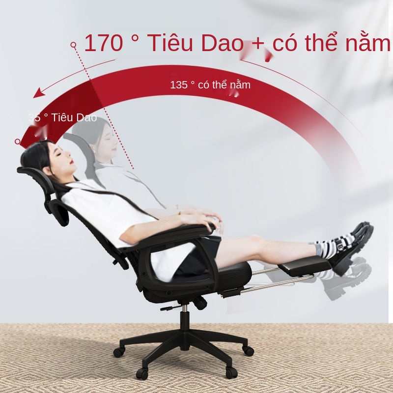 Ghế máy tính làm việc tại nhà tựa lưng văn phòng họp lưới sinh viên ký túc xá bàn