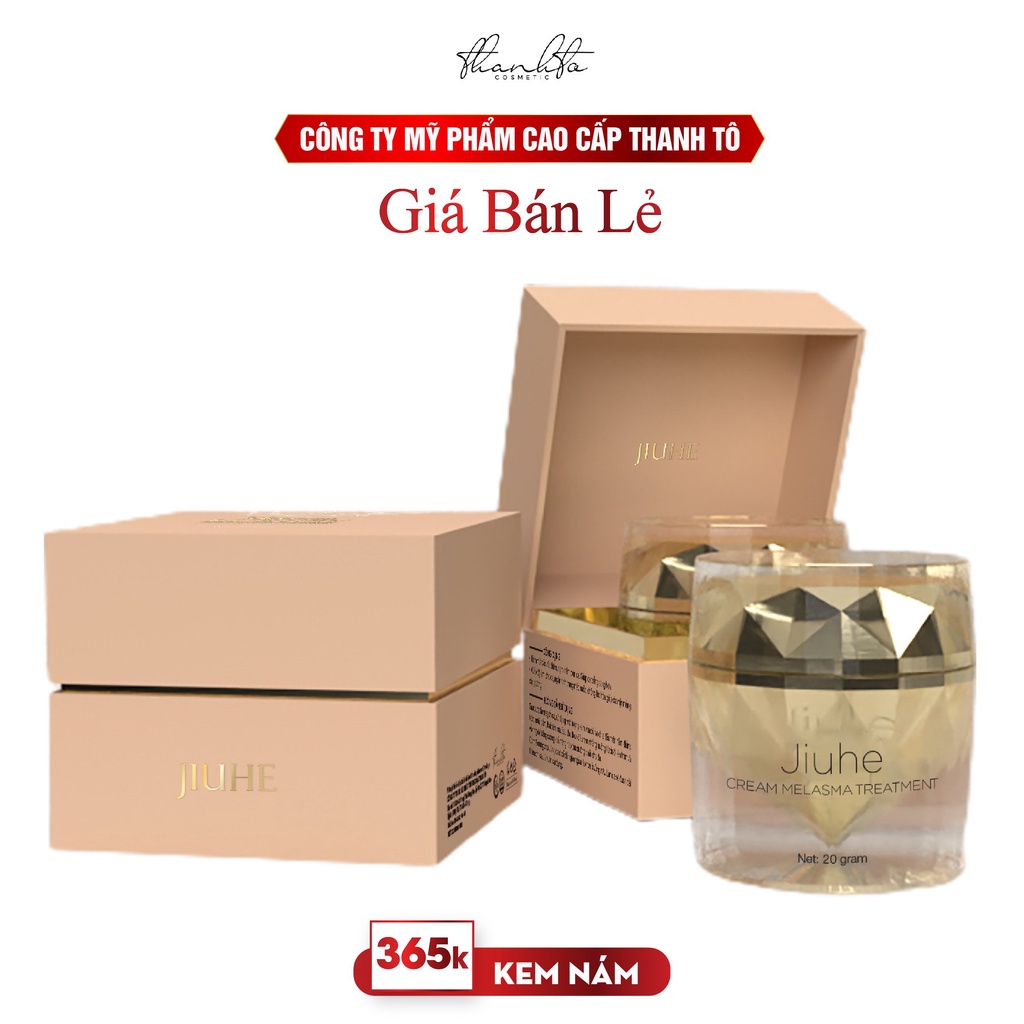 Kem Face Nám Jiuhe Luxury Thanh Tô Cosmetics Chính Hãng - Serum Jiuhe Bye Bye Melano 10ml