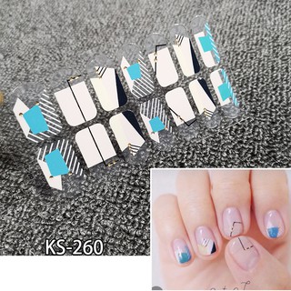 Miếng dán móng tay - Nail Wraps (14 miếng dán khô)