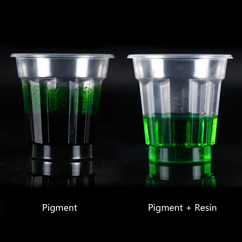 Set 12 lọ màu nhuộm nhựa epoxy resin Uv để làm đồ trang sức thủ công tiện lợi