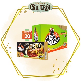 Combo 20 Hộp Viên Gia Vị CÀ RI Ông Chà Và Gold 120gr