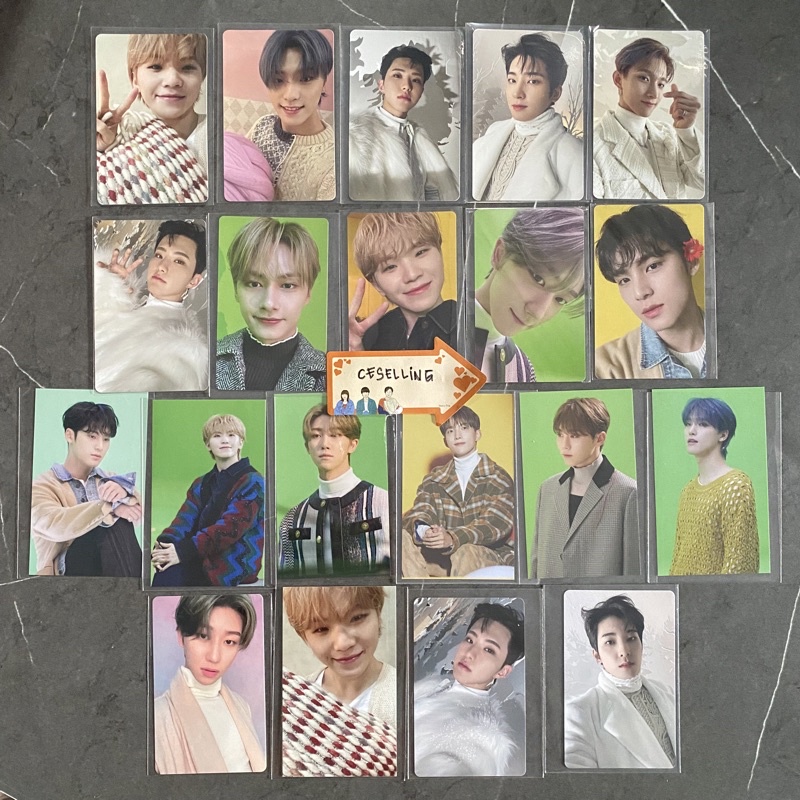 Thẻ Ảnh Nhóm Nhạc Seventeen Ainochikara Nhật Bản