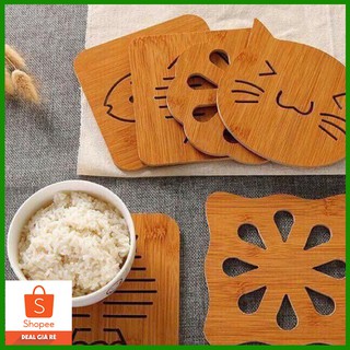 Lót nồi gỗ