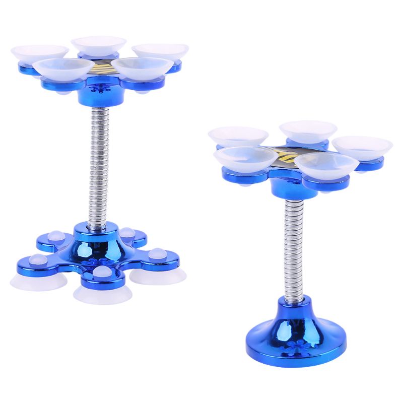 Giá đỡ điện thoại xoay 360 độ bằng kim loại hình hoa có giác hút cho iPad iPhone Samsung