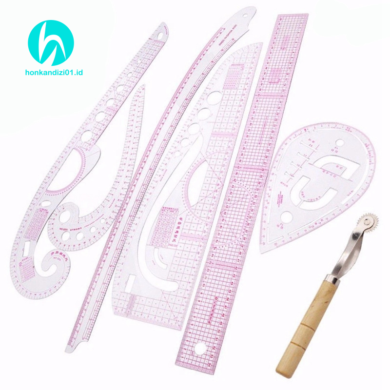 Set 7 dụng cụ thước đo nhiều loại khác nhau chuyên dụng dành cho thợ may