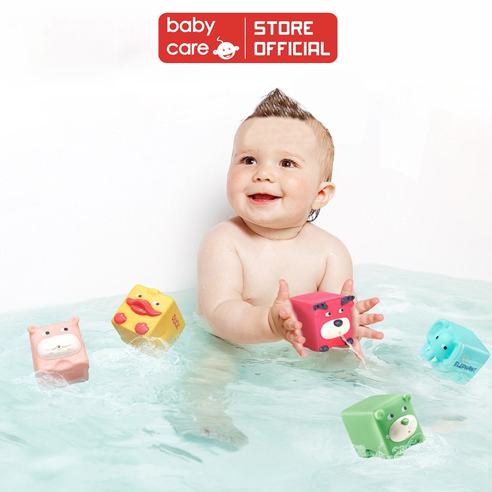 Đồ chơi xếp hình thú cưng Babycare BC7256B hình khối phát triển vận động cho bé