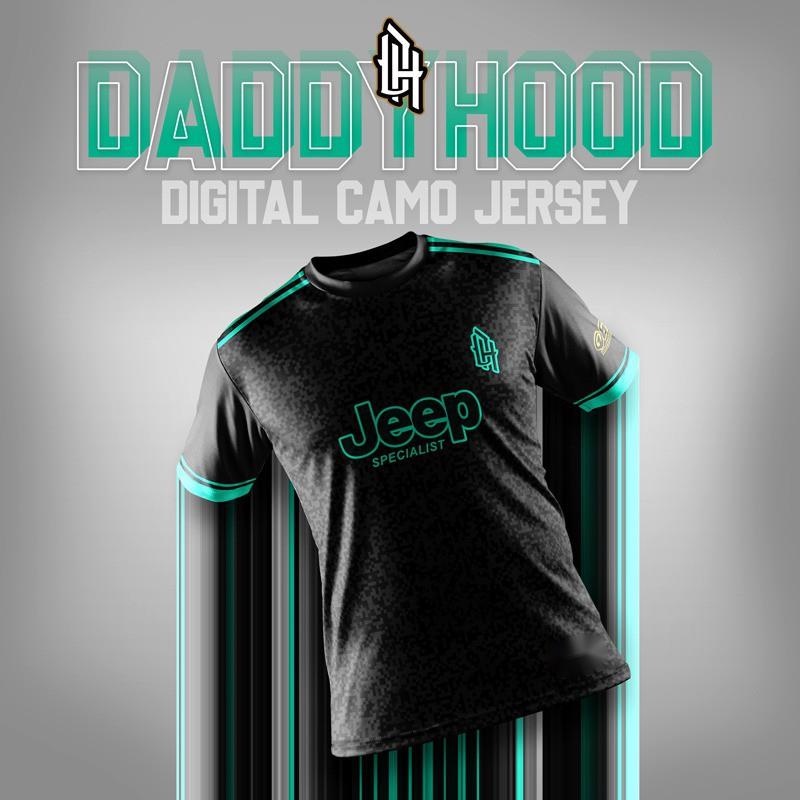 Áo Đấu Kỹ Thuật Số Daddyhongd Màu Xanh Lá Cây Đen 2021