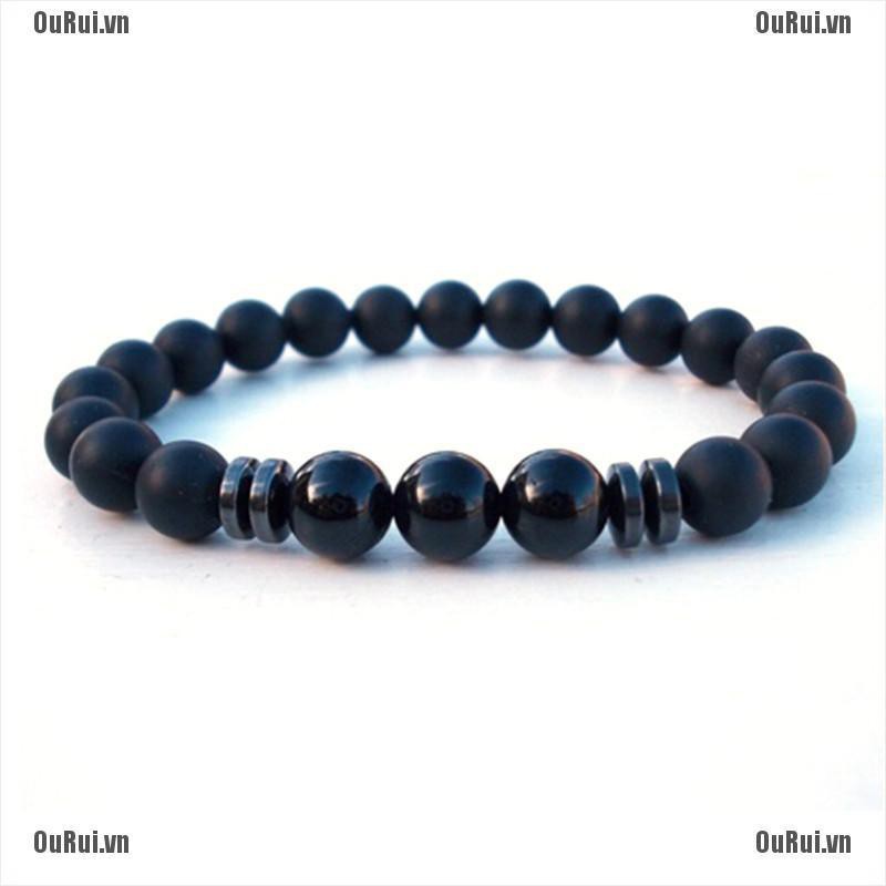 Vòng Tay Chuỗi Hạt Đá Tự Nhiên Thời Trang Thanh Lịch Cho Nam