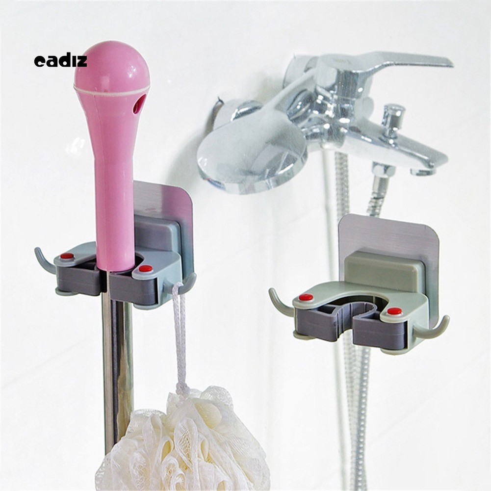 Giá Đỡ Chổi / Cây Lau Nhà Gắn Tường Tiện Dụng Cho Phòng Tắm / Nhà Bếp