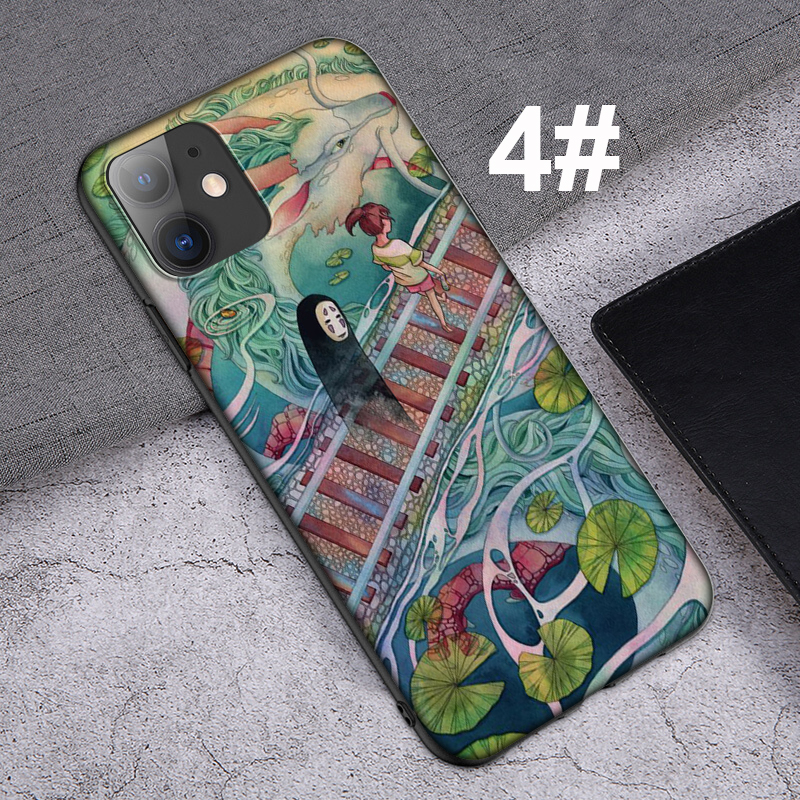 iPhone XR X Xs Max 7 8 6s 6 Plus 7+ 8+ 5 5s SE 2020 Casing Soft Case 114LU Spirited Away No Face mobile phone case