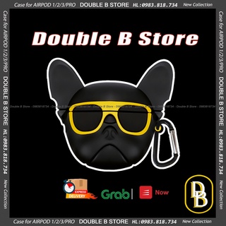 Ốp Airpods Bull kính vàng 1/2/3/PRO siêu ngầu - Case Đựng Tai Nghe không dây i12, i100 1031 CABKV