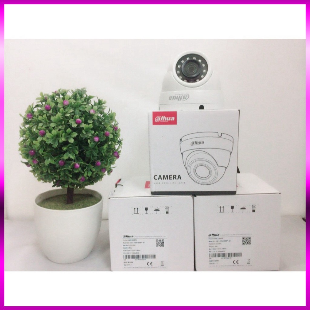 🍀 Camera Dahua 1 Mp DH-HAC-HDW1000MP-S3 - Dome Bán Cầu Trong Nhà - Hàng chính hãng 100%.