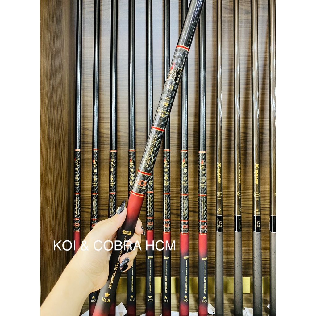 Cần Koi Version 1 - Cần câu chính hãng Koi & Cobra - Cần cây tay