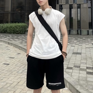 Quần short ngắn in Regods ống rộng form rộng unisex nam nữ lưng chun - Short SS2