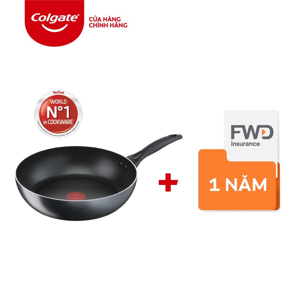 [HB Gift] Chảo Tefal Cook &amp; Clean 24cm + Voucher trị giá 300k cho gói bảo hiểm FWD