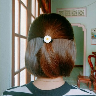 [BUÔN SỈ] 50 Cột tóc, kẹp tóc cúc họa mi