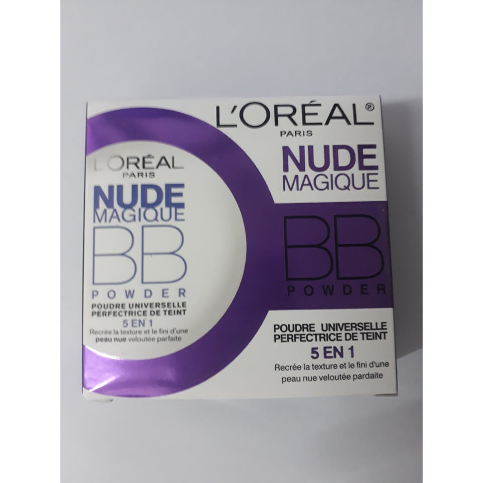 PHẤN NÉN 2 TẦNG LOREAL VIỀN TÍM CÓ KÈM BÔNG PHẤN MỊN