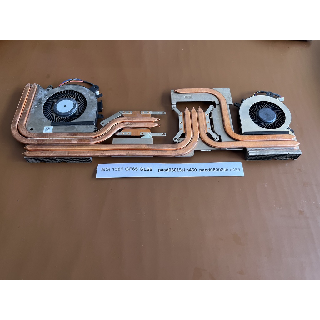 Tản nhiệt Và Fan MSI 1581 GF66 GL66
